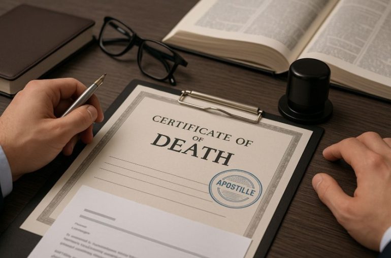 Частые ошибки при подаче документов на апостилирование свидетельства о смерти
